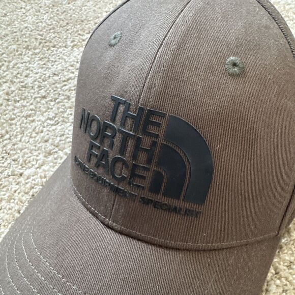 THE NORTH FACE ~ SnapBack ~ Hat Cap ~ Green Fine Alpine Equipment ~Adjustable - Picture 2 of 6